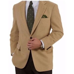 Men's Camel Hair Blazer